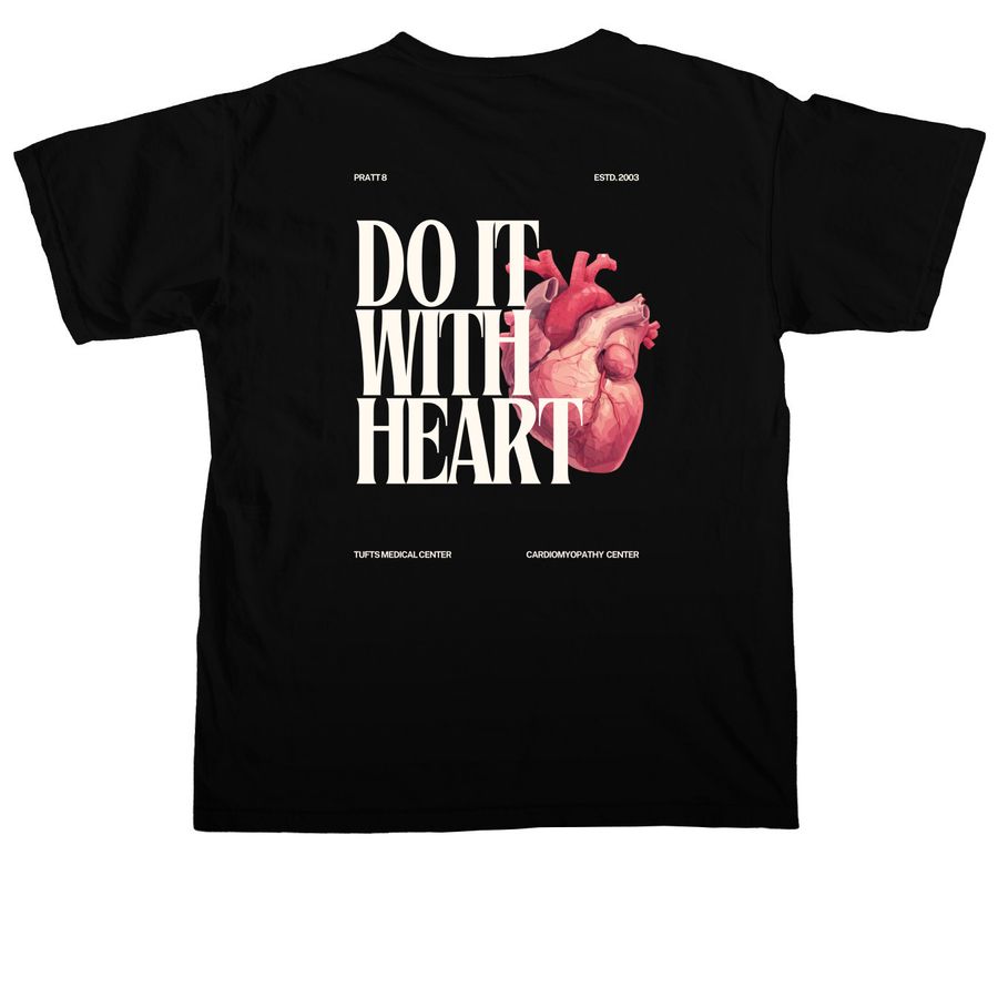 Pratt 8 UBC, a Black Comfort Colors Unisex Tee (back-view)