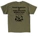 Cedar Mountain Wildfire Crew Fundraiser, a Military Green Classic Unisex Tee (back-view)