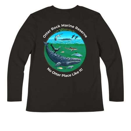 No Otter Place Like It! Long Sleeve, a Black Women?s Premium Long Sleeve Tee
