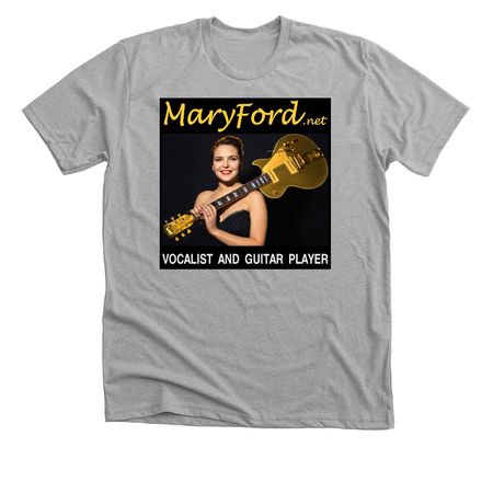 MaryFord.net Color, a Athletic Heather Premium Unisex Tee