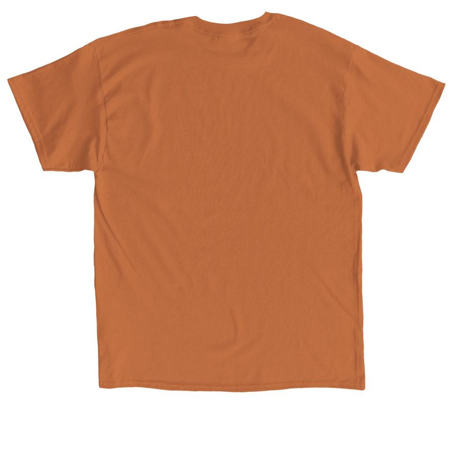 The OG, a Texas Orange Classic Unisex Tee (back-view)