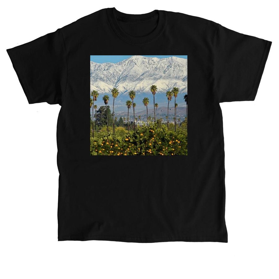 Cali Palms&nbsp;, a Black Classic Unisex Tee