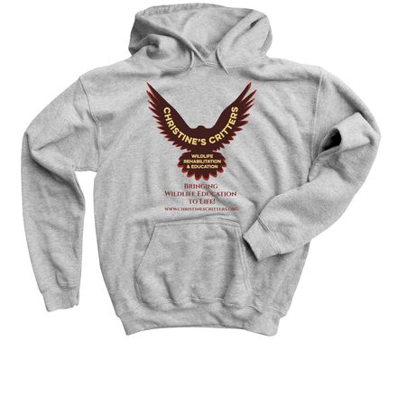 Christine's Critters, a Sport Grey Youth Pullover Hoodie