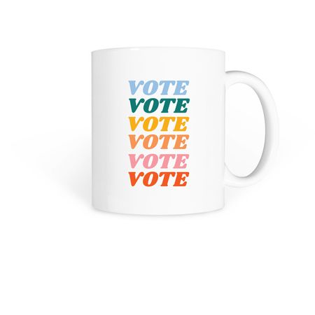 VOTE Mug, a White Coffee Mug