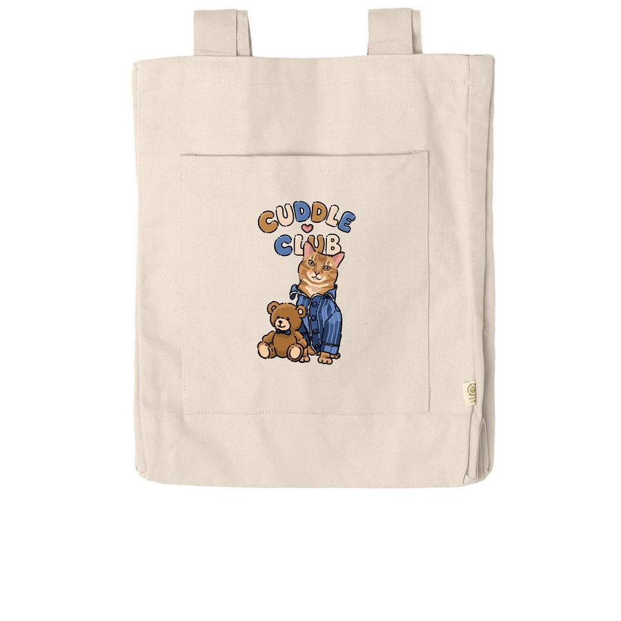 Toffee?s Cuddle Club Tote, a Natural Reclaimist Everywhere Tote Bag