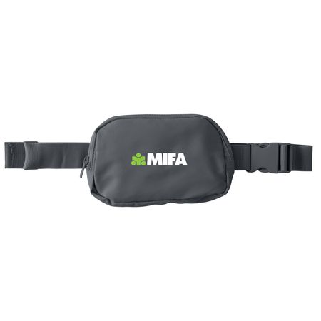 MIFA Hip Pack, a Storm Grey Matte Hip Pack
