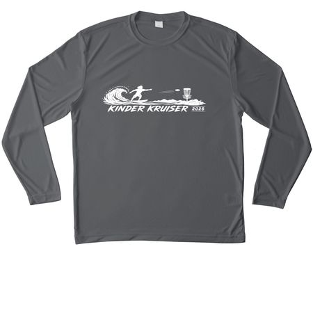 Kinder Kruiser 2026 DRI-Fit, a Iron Grey Unisex Performance Long Sleeve Tee