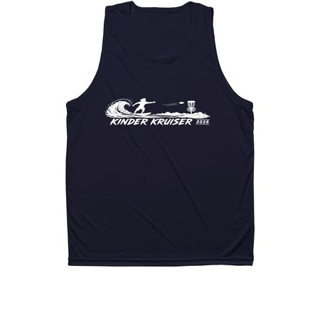 Kinder Kruiser 2026 DRI-Fit, a True Navy Unisex Performance Tank