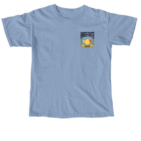Hunger Fighter Champions, a Washed Denim Comfort Colors Unisex Tee