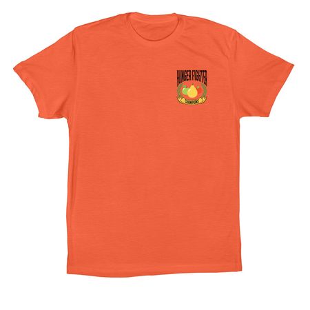 Hunger Fighter Champions, a Coral Premium Cotton Tee