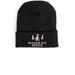 WDR Beanie, a Black Cuffed Beanie