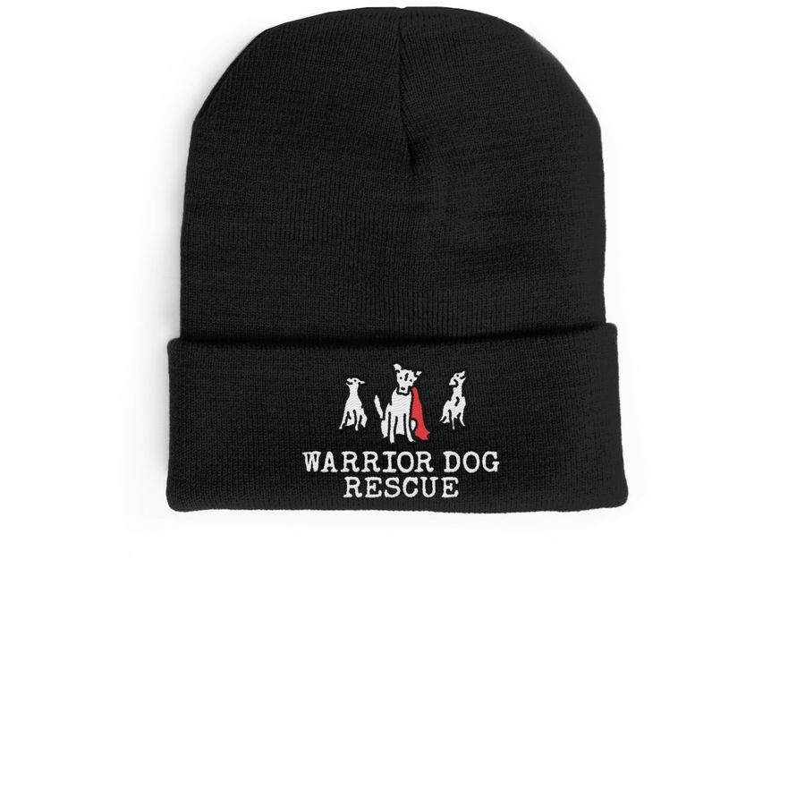 WDR Beanie, a Black Cuffed Beanie