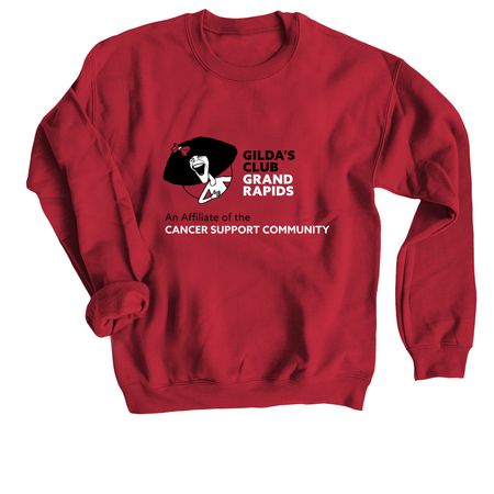 Classic Red Gilda's Grand Rapids Apparel&nbsp;, a Cardinal Red Crewneck Sweatshirt