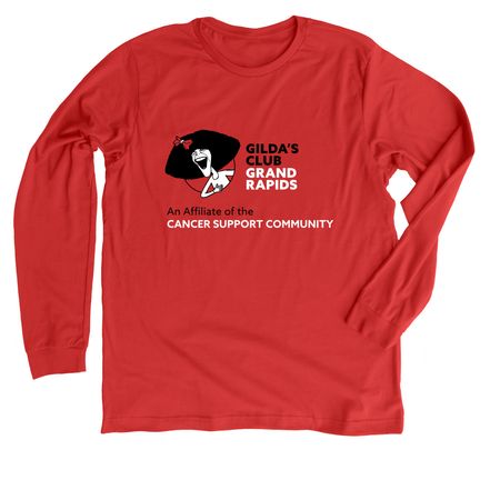 Classic Red Gilda's Grand Rapids Apparel&nbsp;, a Heather Red Premium Long Sleeve Tee
