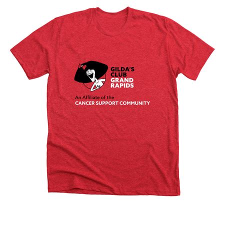 Classic Red Gilda's Grand Rapids Apparel&nbsp;, a Heather Red Premium Unisex Tee