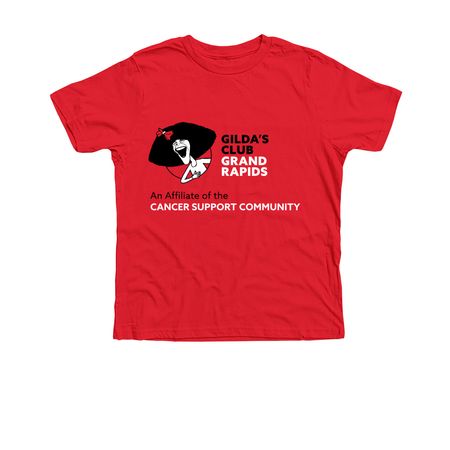 Classic Red Gilda's Grand Rapids Apparel&nbsp;, a Heather Red Premium Youth Tee
