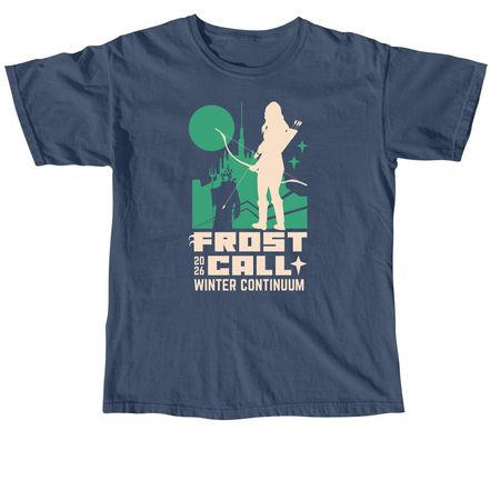 Frost Call - Winter Continuum 2026, a Midnight Comfort Colors Unisex Tee