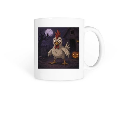 Grumpy Rooster&nbsp;, a White Coffee Mug