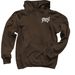Dark Brown Classic&nbsp;Hoodie, a Dark Chocolate Pullover Hoodie