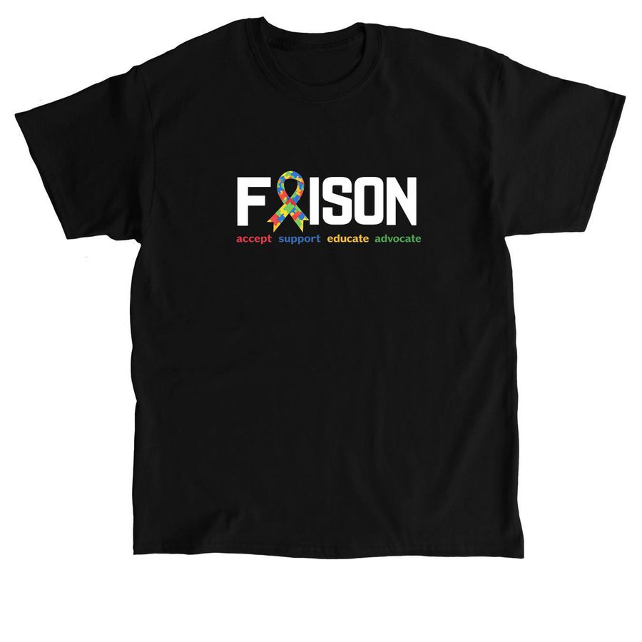 Faison Autism Awareness&nbsp;, a Black Classic Unisex Tee