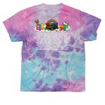 2026 Tie-Dye Tee, a Cotton Candy Classic Tie Dye Tee (back-view)