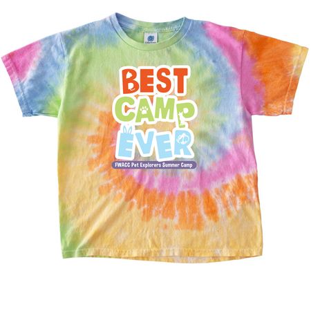 Best Camp Ever!, a Eternity Youth Tie Dye Tee