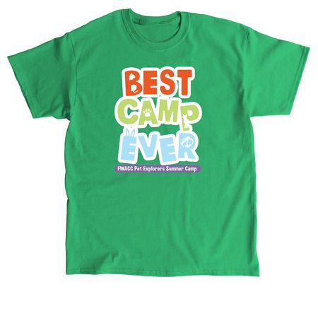 Best Camp Ever!, a Irish Green Classic Unisex Tee