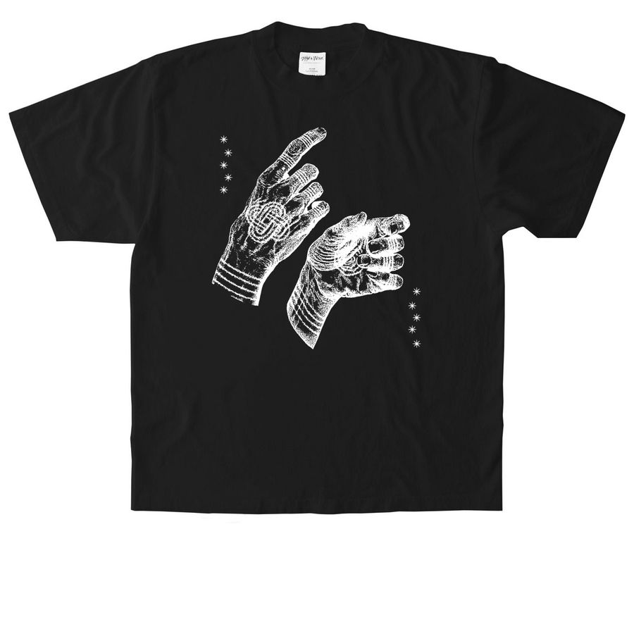 ? DREAMING OF MY ANCESTORS 00 ?, a Black Heavyweight Garment Dye Tee