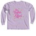 Spring Taylor Effect, a Orchid Comfort Colors Long Sleeve Tee