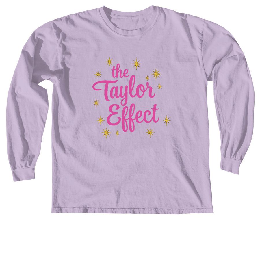 Spring Taylor Effect, a Orchid Comfort Colors Long Sleeve Tee