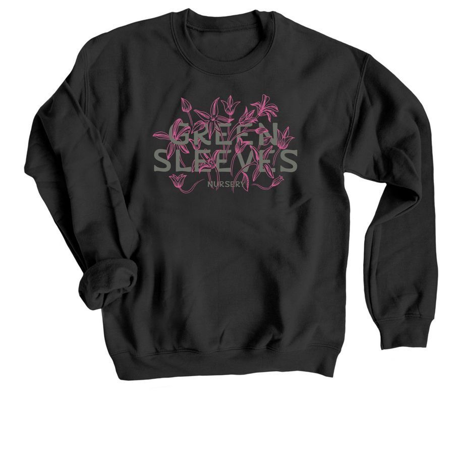 Surprise! Alt logo!, a Black Crewneck Sweatshirt