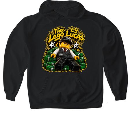 Rich Lucas, a Black Gildan Softstyle Pullover Hoodie