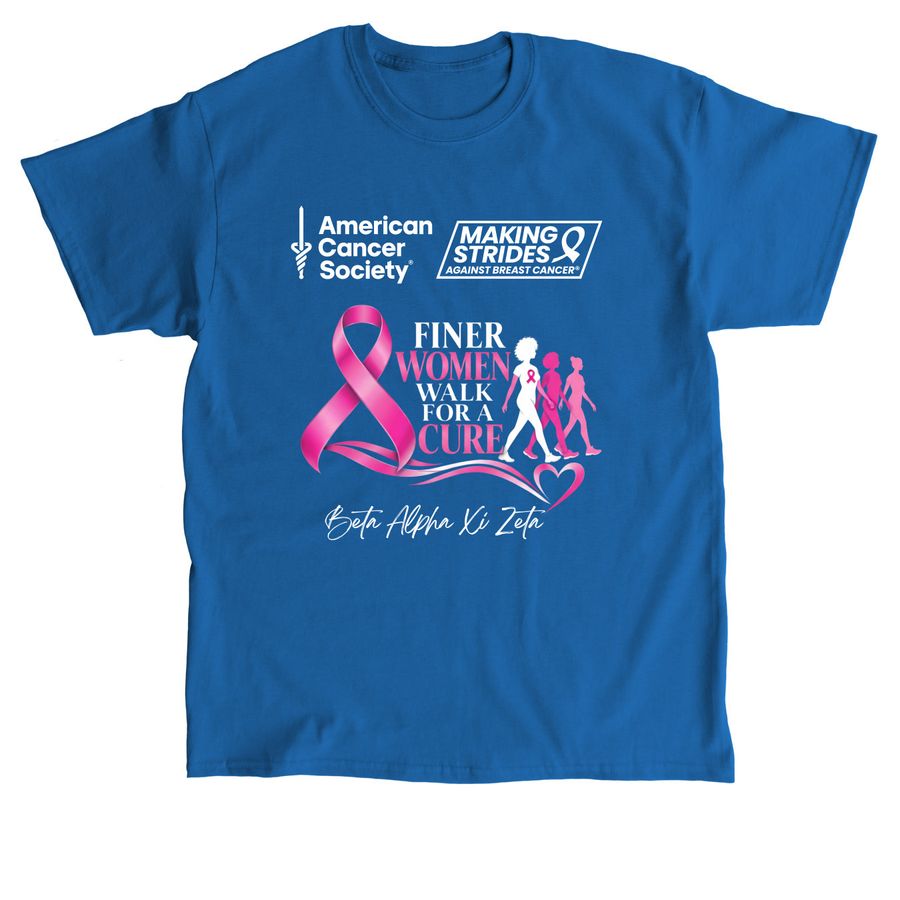 Making Strides with Beta Alpha Xi Zeta, a Royal Classic Unisex Tee