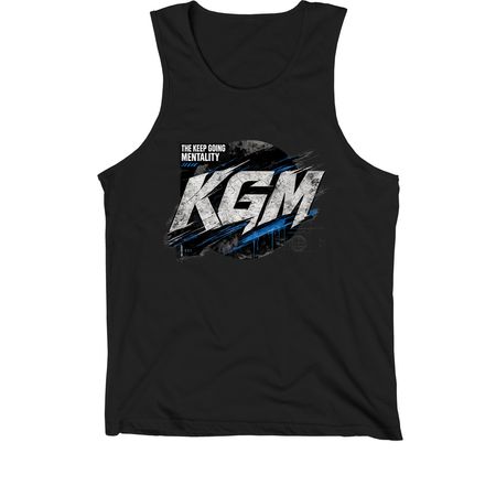 KGM: Through The Noise, a Black Premium Cotton Tank