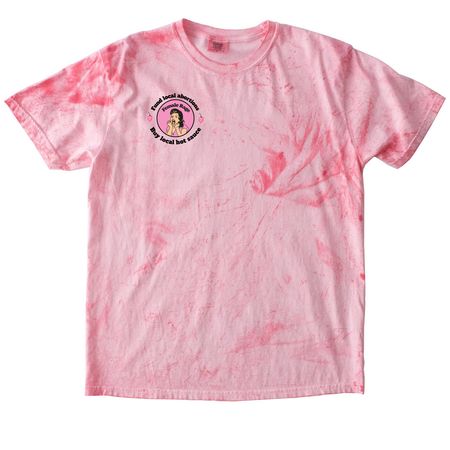 Female Rage Hot Sauce x DCAF Logo Tee, a Hibiscus Comfort Colors Colorblast Tee