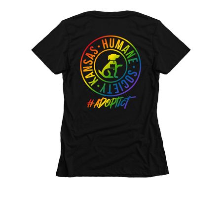KHS Pride - ICT Flag, a Black Women's Slim Fit Tee
