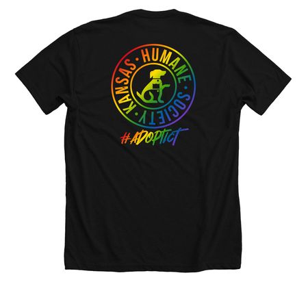 KHS Pride - ICT Flag, a Solid Black Blend Premium Unisex Tee