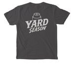 Go Yard With Budget Lawns, a Pepper Comfort Colors Pocket Tee (back-view)