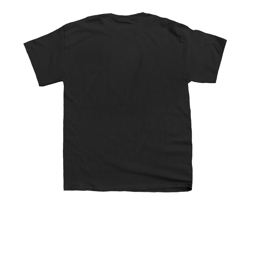 Books & Books | White Smiley Face, a Black Youth Unisex Tee (back-view)
