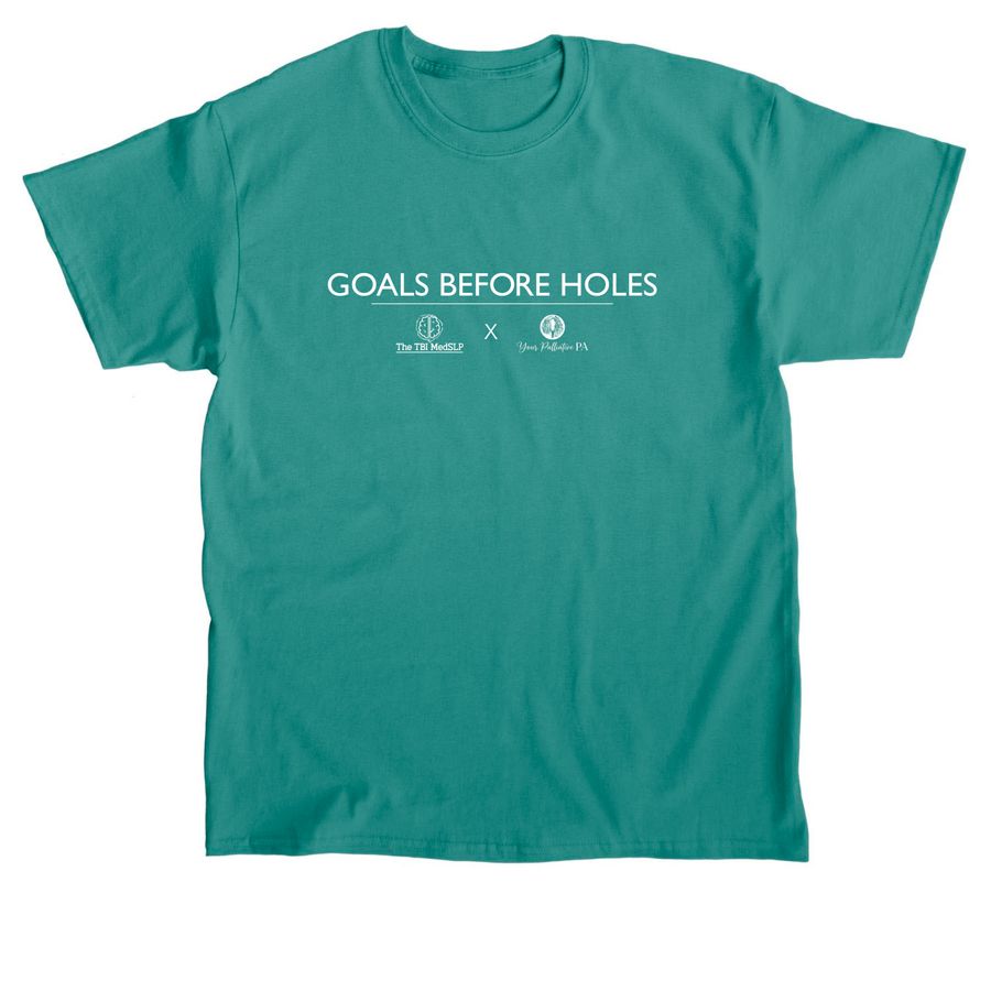 GOALS BEFORE HOLES 2026, a Jade Dome Classic Unisex Tee