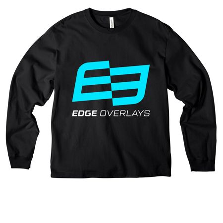 Shirts and Stuff, a Black Unisex Heavyweight Long Sleeve Tee