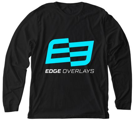 Shirts and Stuff, a Solid Black Blend Premium Long Sleeve Tee