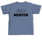 Mentor Program, a Blue Jean Comfort Colors Unisex Tee (back-view)