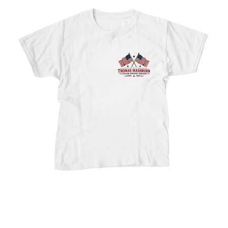 2026 Parade T-shirts, a White Youth Unisex Tee