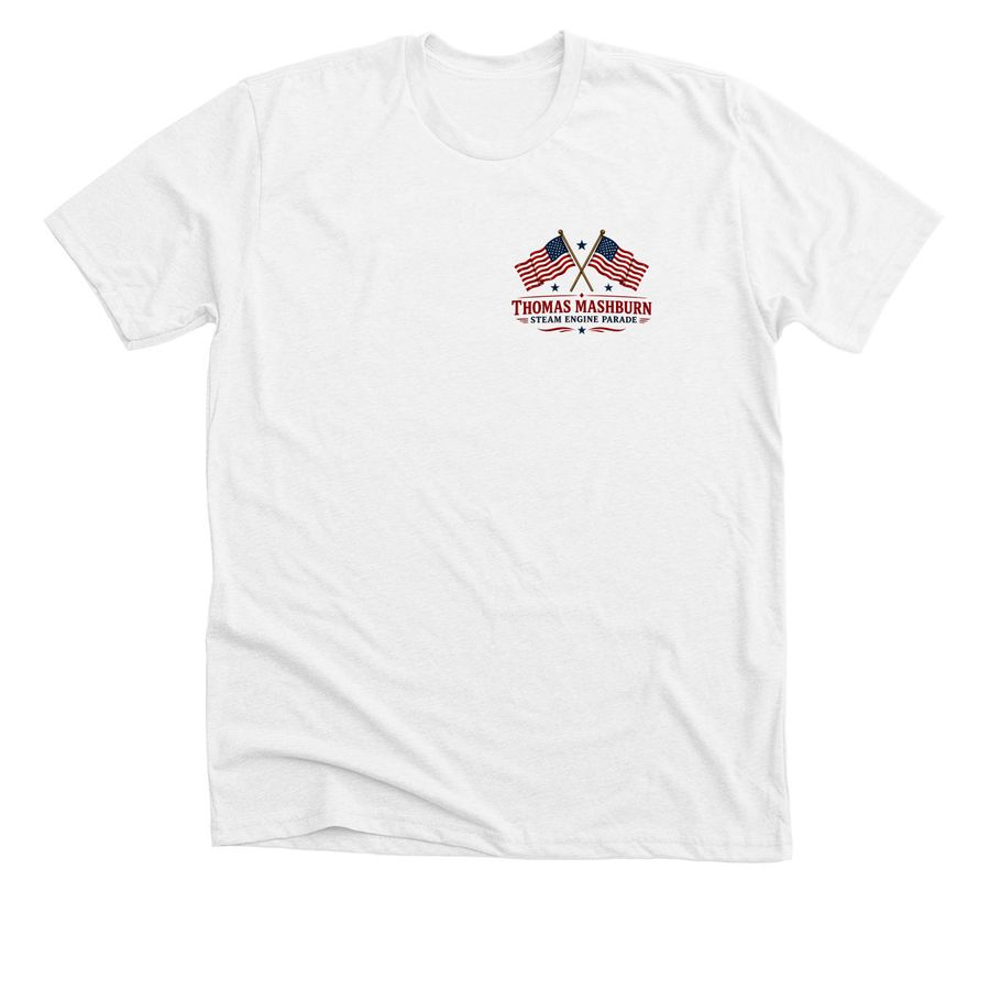 2026 Parade T-shirts, a Solid White Blend Premium Unisex Tee