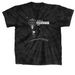World Narcolepsy Day 2024, a Black Classic Tie Dye Tee