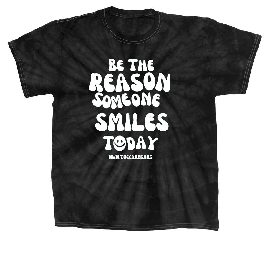 Be The Reason Tye Dye, a Black Classic Tie Dye Tee