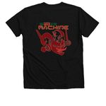 Midyear 2026 Shirt, a Solid Black Blend Premium V-Neck Tee (back-view)