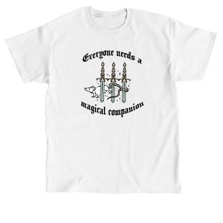 Magical Companion, a White Classic Unisex Tee