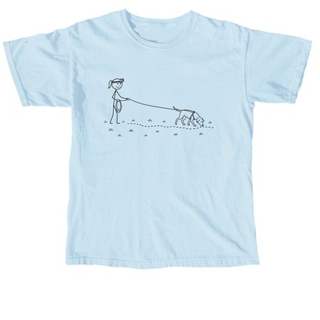 GoPro Tracking in blk, a Chambray Comfort Colors Unisex Tee